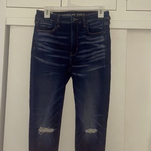 navy blue american eagle jeans